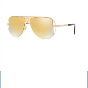 VERSACE MIRROR GOLD/GOLD SUNGLASSES